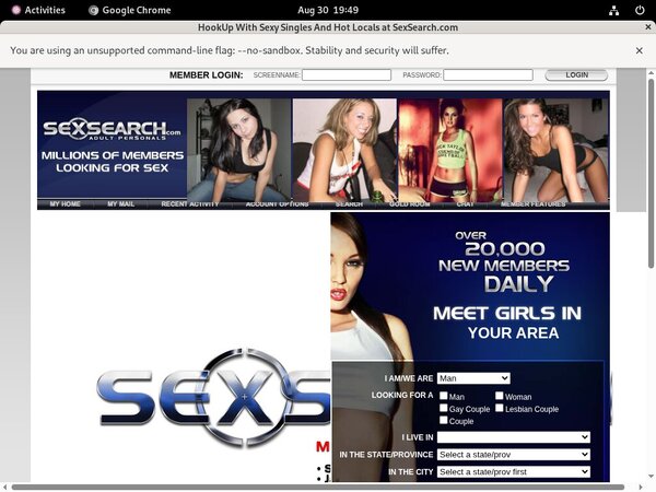 Sexsearch Fetish