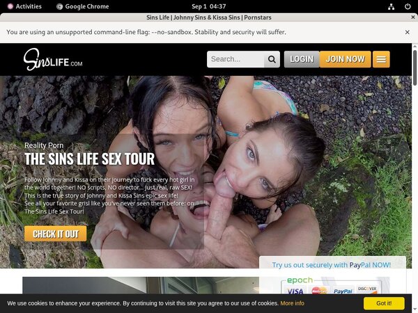 Sinslife.com Join Anonymously