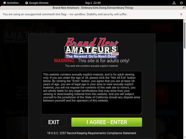 Special Brandnewamateurs Discount Deal