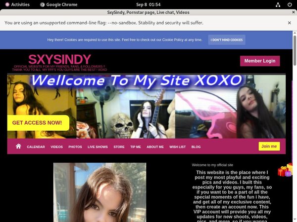 Sxysindyxoxo Free Password