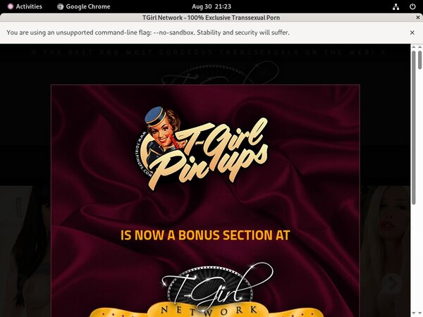 Tgirlpinups With Discover Card