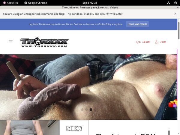 Thor Johnson Trial Membership $1