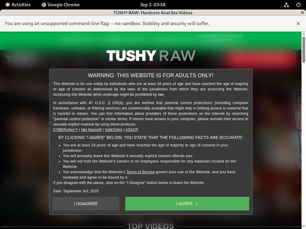 Tushyraw.com Web Billing