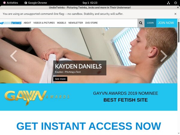 Undie Twinks Free Online