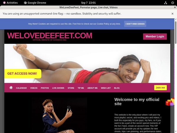 WeLoveDeeFeet Discounted Deal
