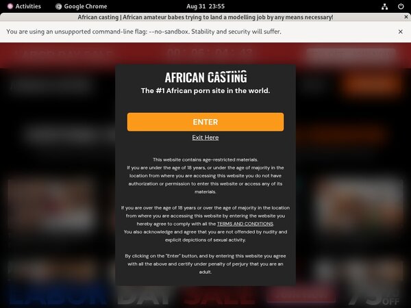Working African Casting Password