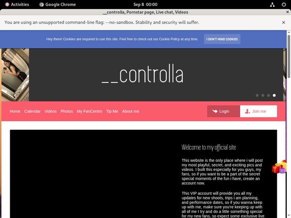 __controlla Accounts And Password