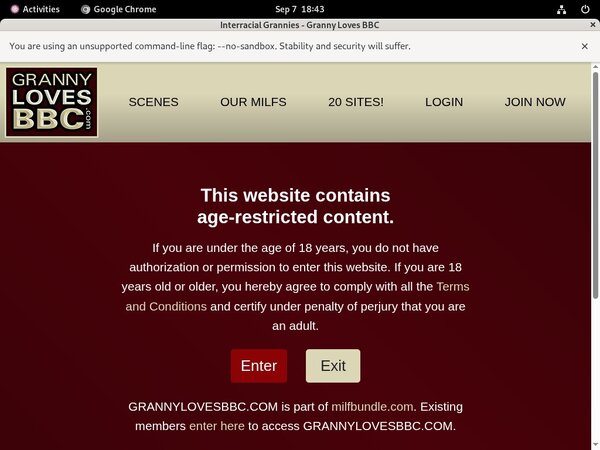 ?sex Granny Loves BBC