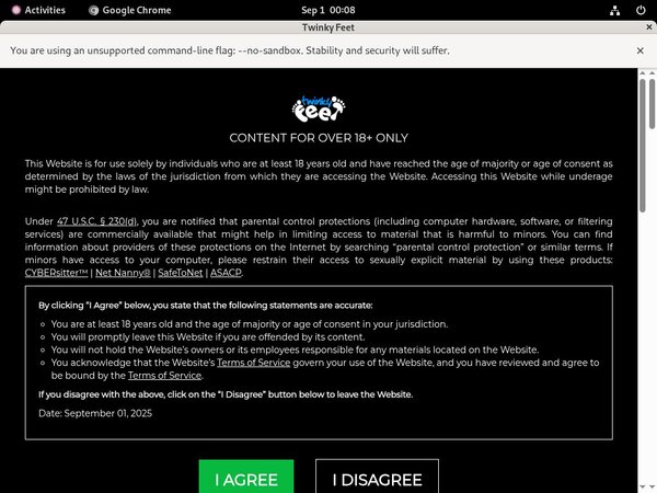 Feet Twinky Site Rip