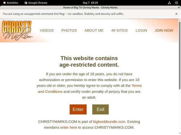 Christymarks.com Free Sex